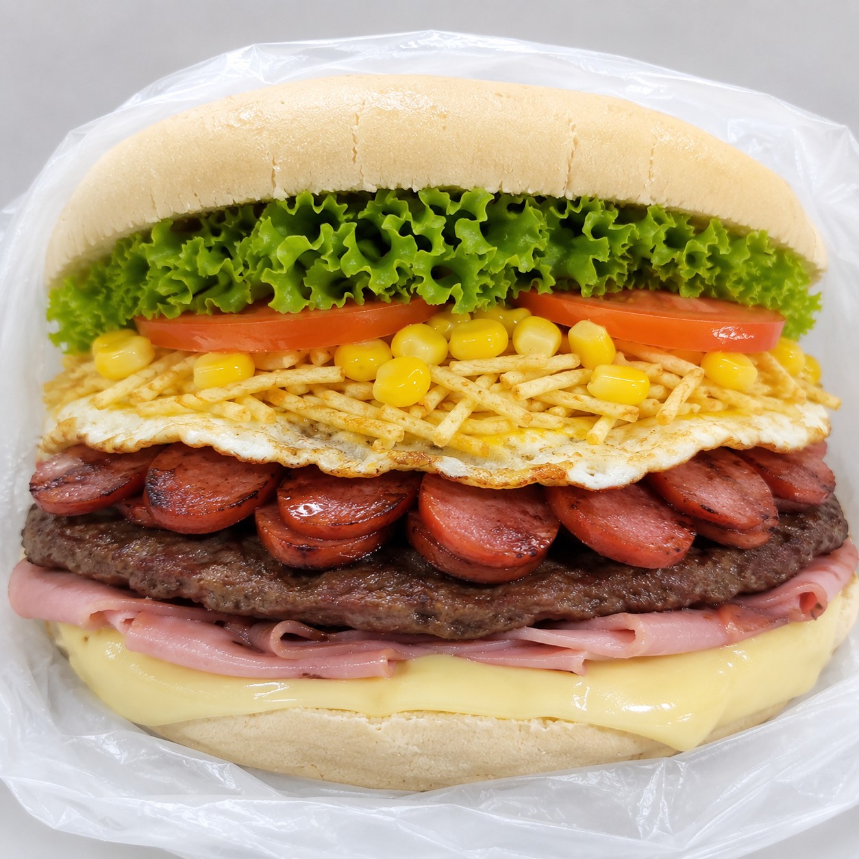 Caseiro com Eggs Calabresa